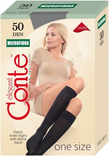 Гольфы CONTE MICROFIBRA 50