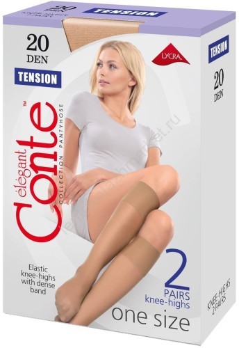 Гольфы CONTE TENSION 20 (2 пары)