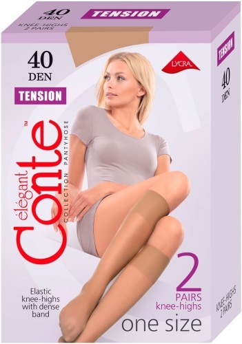 Гольфы CONTE TENSION 40 (2 пары)